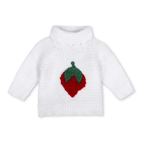 Multicolor_Unisex_Full_Sleeves_Sweater_With_Pajama_Set_Cap_And_Booties_Crochet_For_Kids