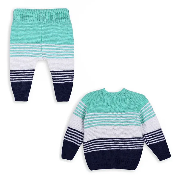 Multicolor_Unisex_Full_Sleeves_Sweater_With_Pajama_Set_Crochet_For_Kids