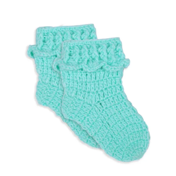 Green_Sleeveless_Frock_Sweater_With_Cap_And_Booties_Crochet_For_Girls