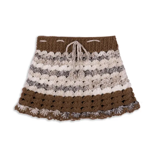 Brown_Sleeveless_Top_With_Skirt_Cap_And_Booties_Crochet_For_Girls