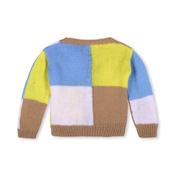 Multicolor_Unisex_Full_Sleeves_Sweater_With_Pajama_Set_And_Booties_Knitted_For_Kids
