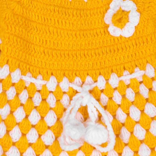 Yellow_Full_Sleeves_Frock_Sweater_Set_With_Bag_Cap_And_Booties_Crochet_For_Girls