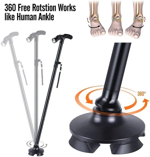 Collapsible_Walking_Stick_with_Led_Light