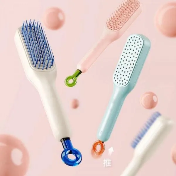Multicolor_Self_Cleaning_Anti_Static_Massage_Comb_For_Adults_And_Kids