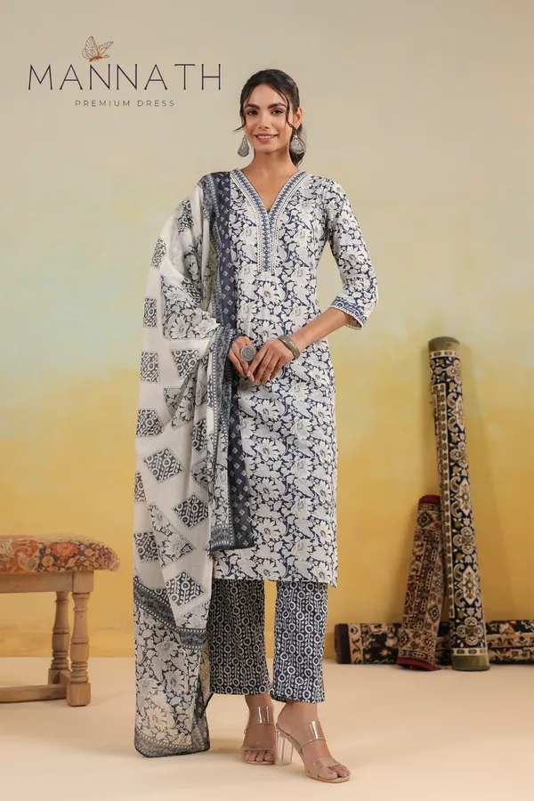 Off_White_Navy_Blue_3Piece_Cotton_Straight_Cut_Suit_&_Dupatta_Set
