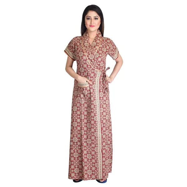 100 cotton night dress for women Women's Nightgown Princess Square Neck Long Sleeve Sleep starlit nights Ekouaer Womens Nightgown Button Nightshirt
