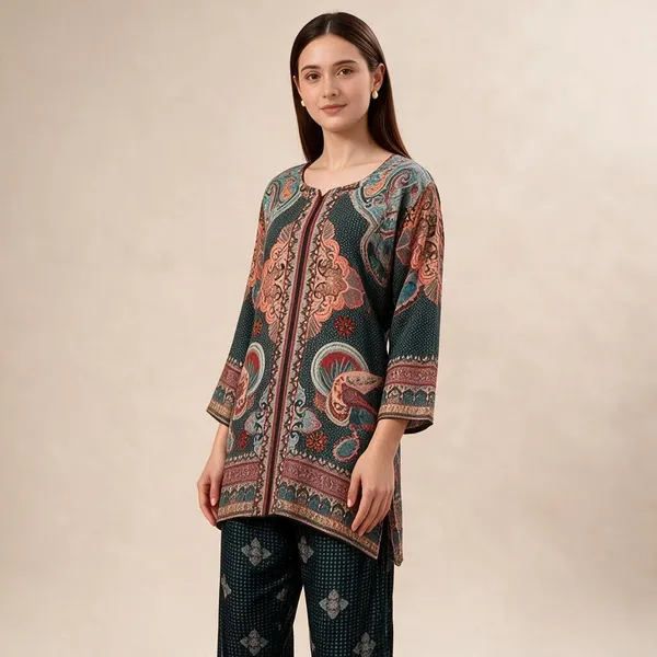 bellamy_Women_Ethnic_Printed_Cotton_Blend_Rayon_Kurta_Pant_Co-ord_Set_for_Women_Regular_Fit_Casual_Wear_Outfit