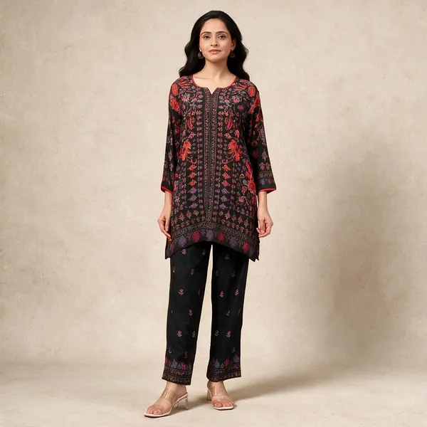 bellamy_Women’s_Floral_Printed_Cotton_Blend_Rayon_Kurta_Pant_Co-Ord_Set_for_Casual_&_Office_Wear