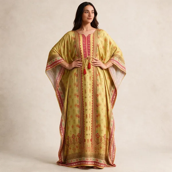 Women_Cotton_Blend_Kaftan_Nightdress