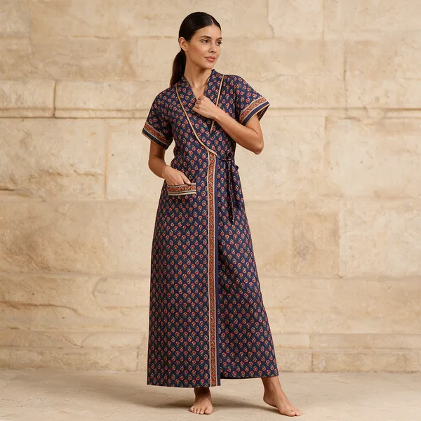 Women_Nighty_Purple_100%_Cotton_Comfortable_Nighty