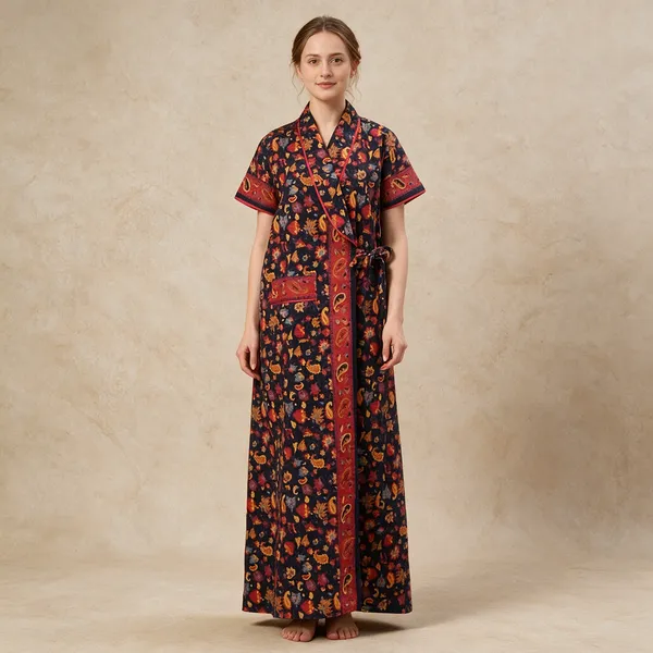 Women_Cotton_Printed_Maxi_Nighty_With_Pocket
