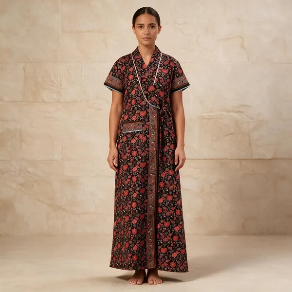 Women_Cotton_Printed_Maxi_Nighty_With_Pocket