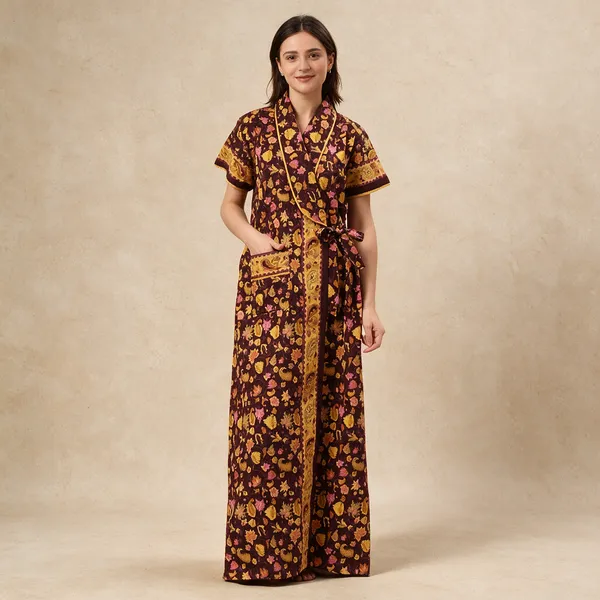 Women_Cotton_Printed_Maxi_Nighty_With_Pocket