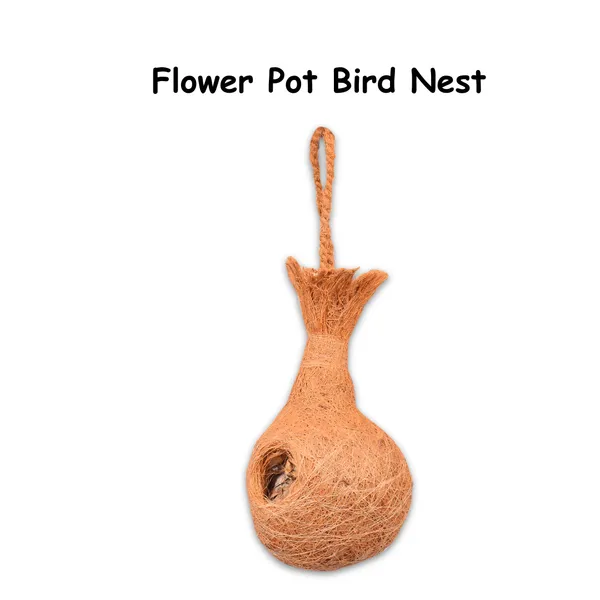 Brown_Coir_Fiber_And_Cotton_Box_Flower_Pot_Bird_Nest_(Pack_Of_2)