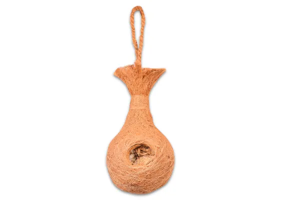 Brown_Coir_Fiber_And_Cotton_Box_Flower_Pot_Bird_Nest_(Pack_Of_2)