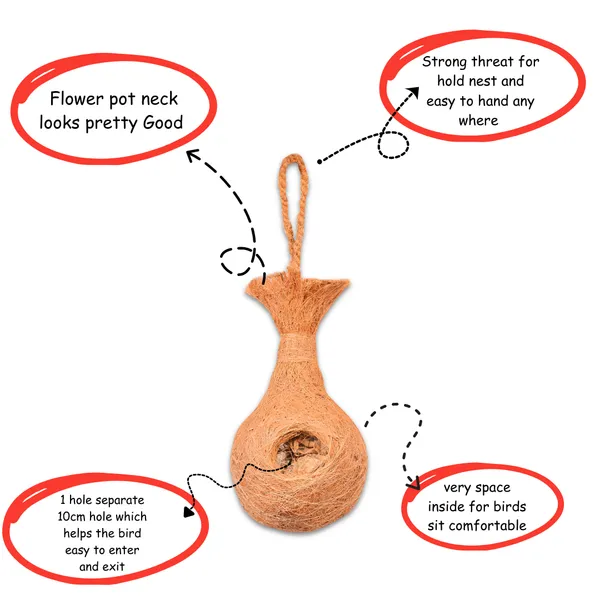 Brown_Coir_Fiber_And_Cotton_Box_Flower_Pot_Bird_Nest_(Pack_Of_2)