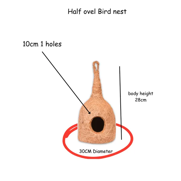Brown_Coir_Fiber_And_Cotton_Box_Half_Ovel_Bird_Nest_(Pack_Of_2)