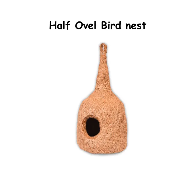 Brown_Coir_Fiber_And_Cotton_Box_Half_Ovel_Bird_Nest_(Pack_Of_2)