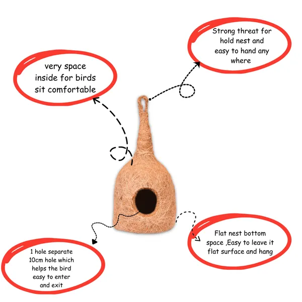 Brown_Coir_Fiber_And_Cotton_Box_Half_Ovel_Bird_Nest_(Pack_Of_2)