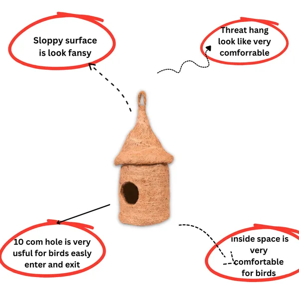 Brown_Coir_Fiber_And_Cotton_Box_Japanese_Hut_Bird_Nest