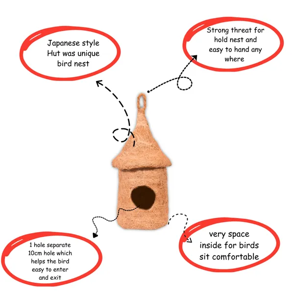 Brown_Coir_Fiber_And_Cotton_Box_Japanese_Hut_Bird_Nest