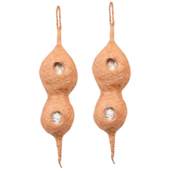 Brown_Coir_Fiber_And_Cotton_Box_Modern_Double_Bird_Nest