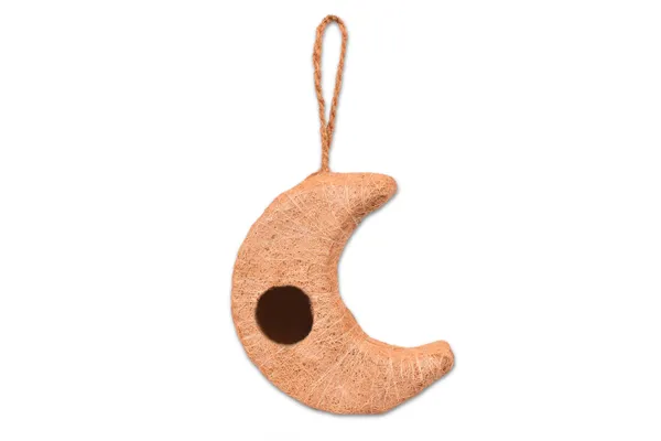 Brown_Coir_Fiber_And_Cotton_Box_Moon_Bird_House