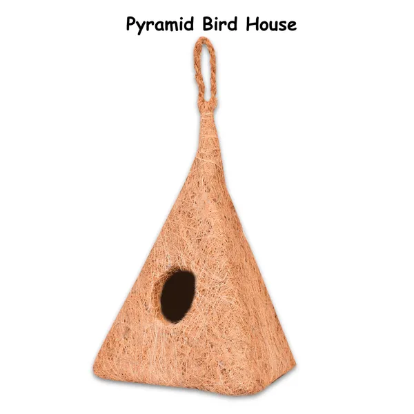 Brown_Coir_Fiber_And_Cotton_Box_Pyramid_Bird_House