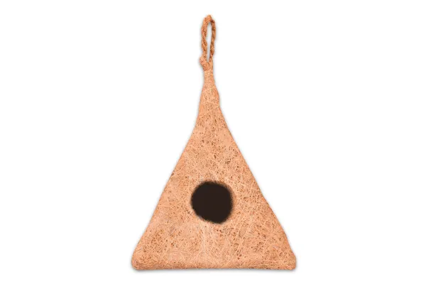 Brown_Coir_Fiber_And_Cotton_Box_Pyramid_Bird_House