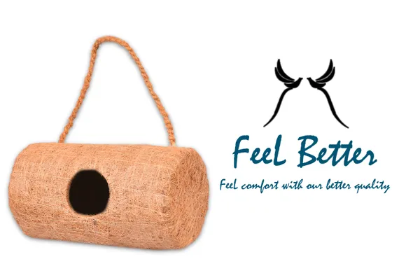 Brown_Coir_Fiber_And_Cotton_Box_Roller_Cylinder_Bird_House