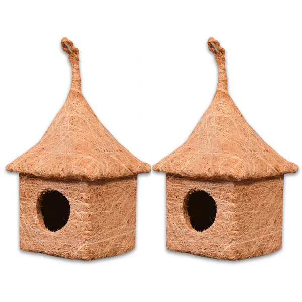 Brown_Coir_Fiber_And_Cotton_Box_Square_Hut_Bird_House
