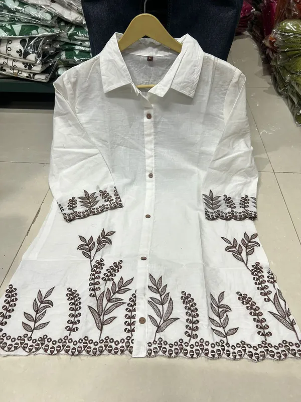 Women_Stylish_Cotton_Co-Ord_Set_with_Embroidered_Shirt_Style_Top_and_Palazzo_Pants