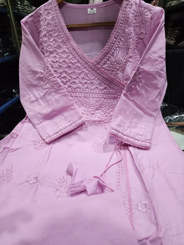 Women_Chikankari_Cotton_Angrakha_Kurta_Pant_Set