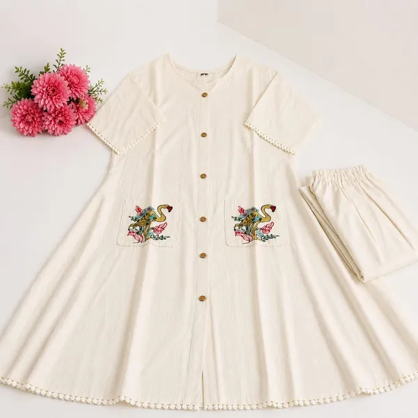 Stylish_Trending_Cotton_Flex_Hand_Embroidered_Pocket_A-Line_Co-ord_Set_with_Straight_Pants