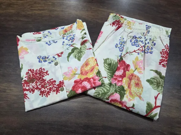 Women_Floral_Printed_Cotton_Top_and_Skirt_Set