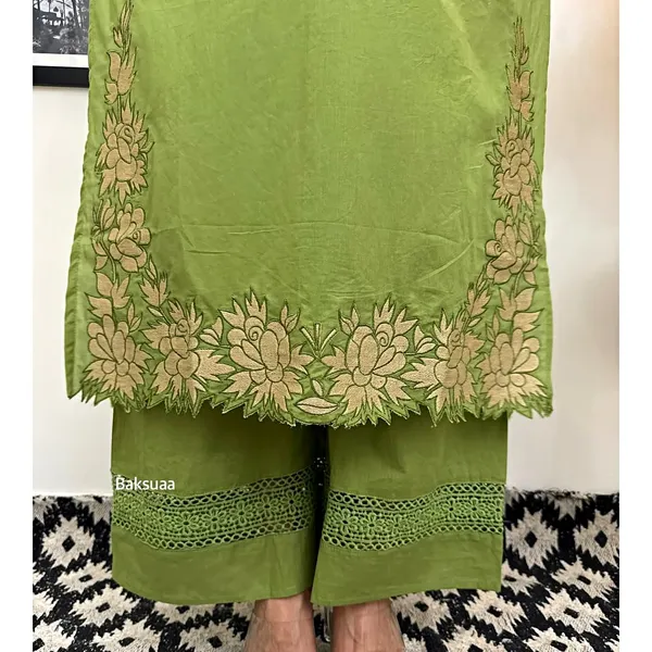 Designer_Cotton_Embroidered_Kurta_Set_with_Dupatta_–_Leaf_Green
