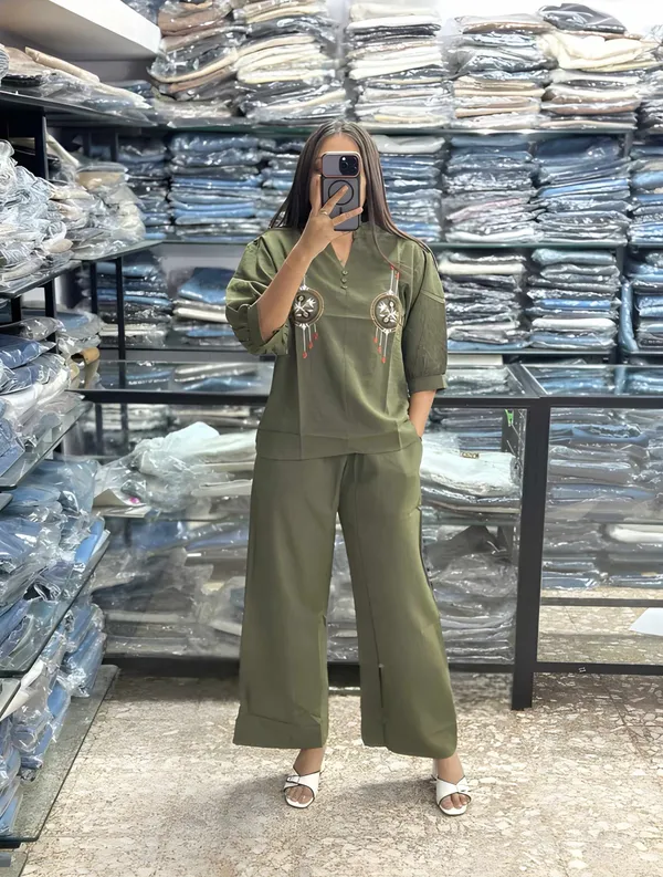 Women_Embroidered_Cotton_Co_Ord_Set_with_Wide_Leg_Pants