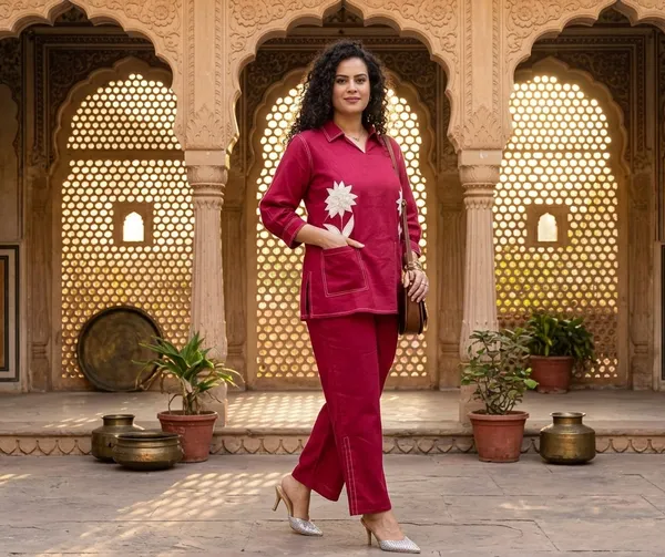 Women's_Premium_Cotton_Flex_Embroidered_Kurta_Co-Ord_Set