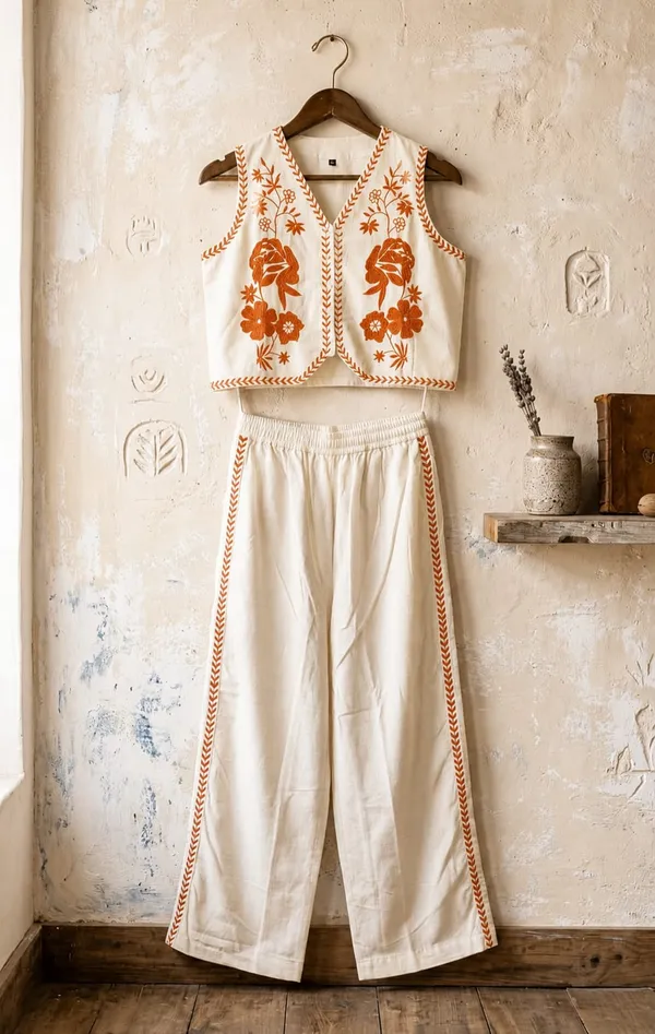 Women's_Premium_Cotton_Flex_Embroidered_Sleeveless_Co-Ord_Set