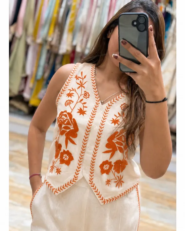 Women's_Premium_Cotton_Flex_Embroidered_Sleeveless_Co-Ord_Set