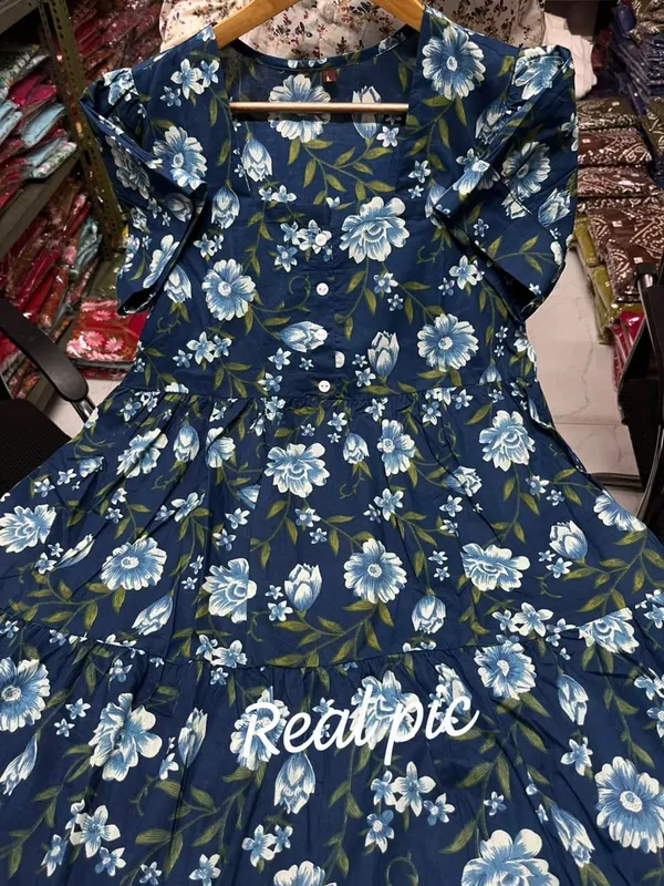 Trending_Stylish_Cotton_Printed_Square_Neck_Midi_Dress
