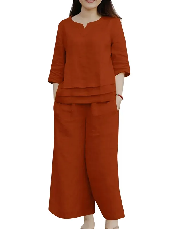 Stylish_Cotton_Slub_Co-ord_Set_|_chic_Comfort_in_Style