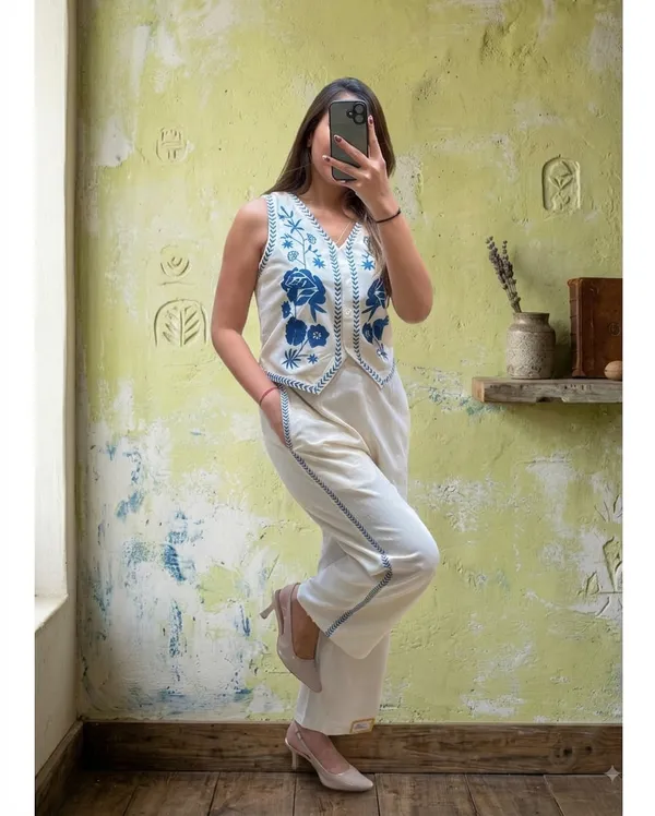 Women's_Premium_Cotton_Flex_Embroidered_Sleeveless_Co-Ord_Set