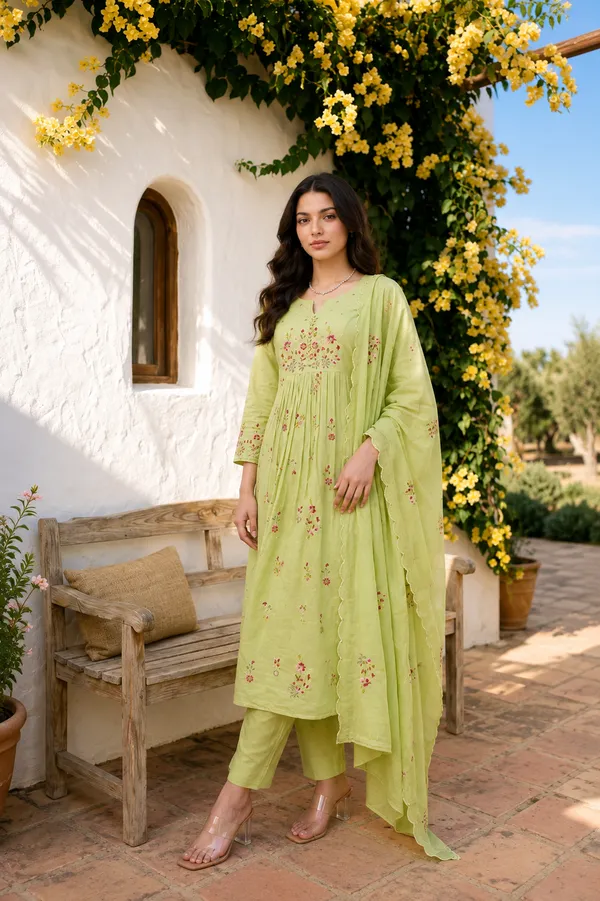 Women's_Premium_Cotton_Embroidered_Kurta_Pant_&_Dupatta_Set