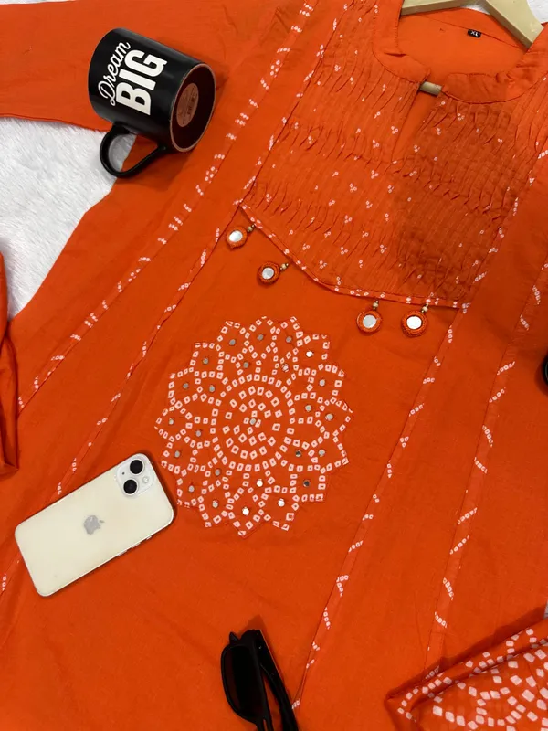 Trending_Stylish_A-Line_Cotton_Kurta_Pant_Dupatta_Set_with_Pintex_&_Adda_Work