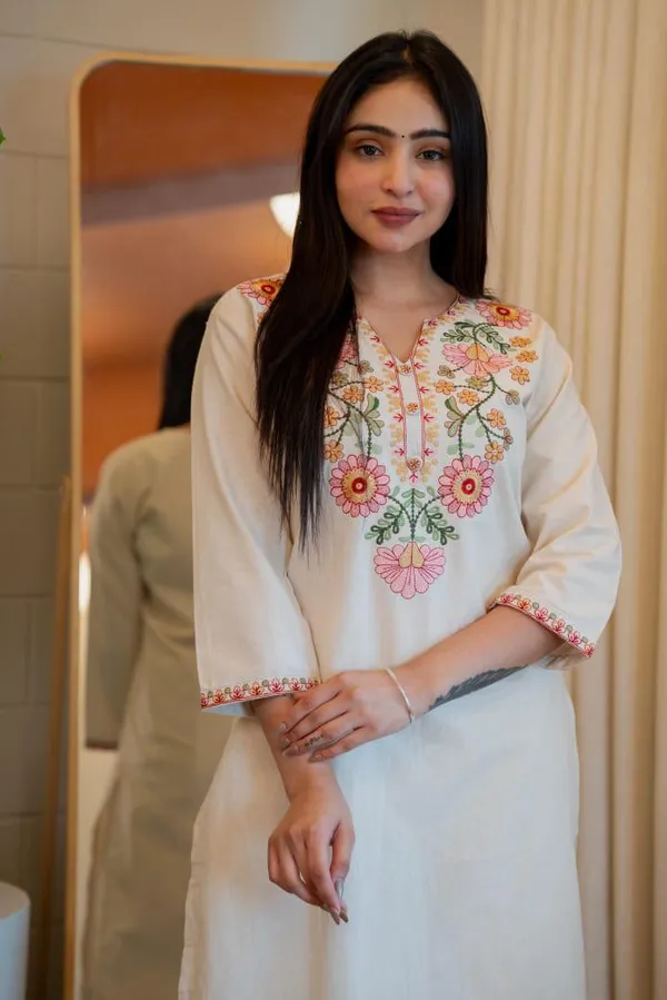 Women_Stylish_Khadi_Cotton_Kurta_Set_with_Pants_Embroidered_Straight_Ethnic_Co-Ord_Set