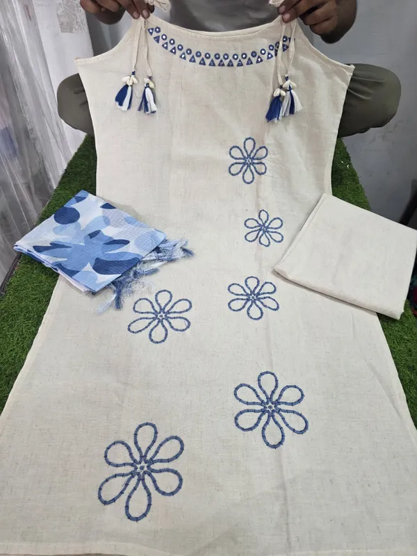 Beautiful_Cotton_Flex_Kurti_Set_with_Kotadoriya_Dupatta