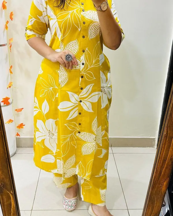 Stylish_Trending_Pure_Cotton_Floral_Printed_A-Line_Co-ord_Set_with_Palazzo_Pants