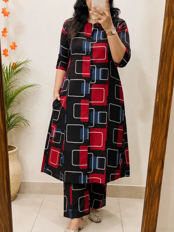 Stylish_Trending_Pure_Cotton_Geometric_Printed_A-Line_Co-ord_Set_with_Palazzo_Pants