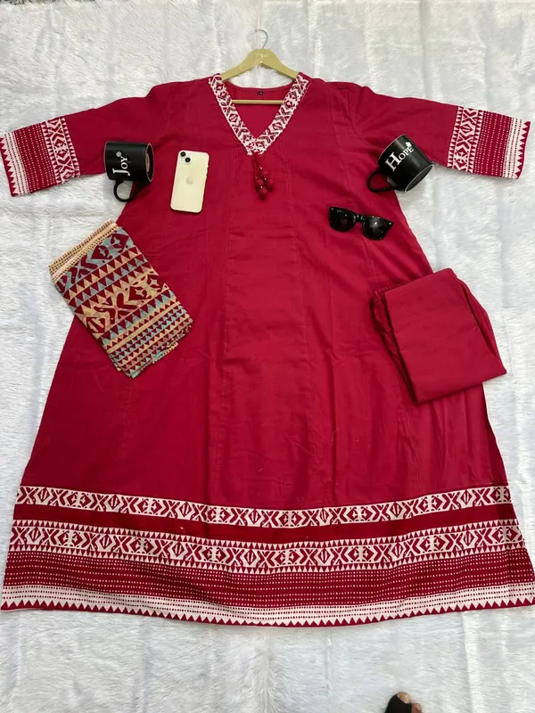 Women_Stylish_Hand_Work_Anarkali_Kurta_Pant_Dupatta_Set